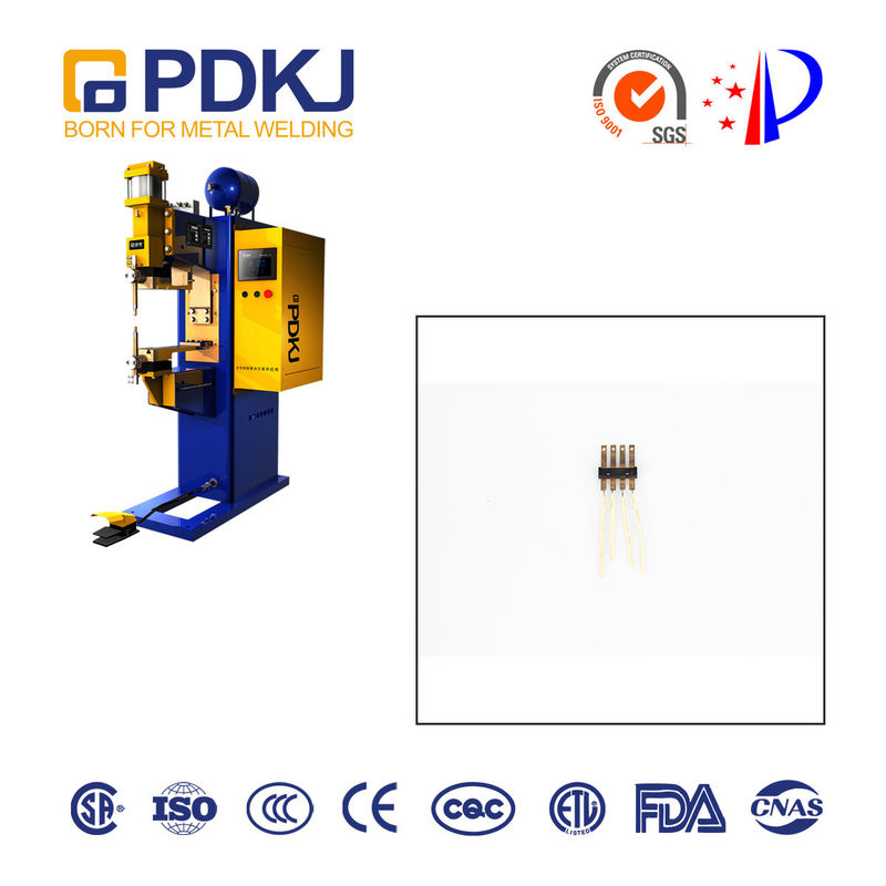 High Safety  Stainless Steel Spot Welder For Brass Sheet Multi Strand Wire